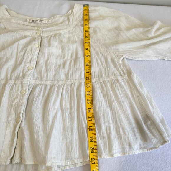 FREE PEOPLE We The Free Sea To Shore Top in Ivory - Picture 10 of 10